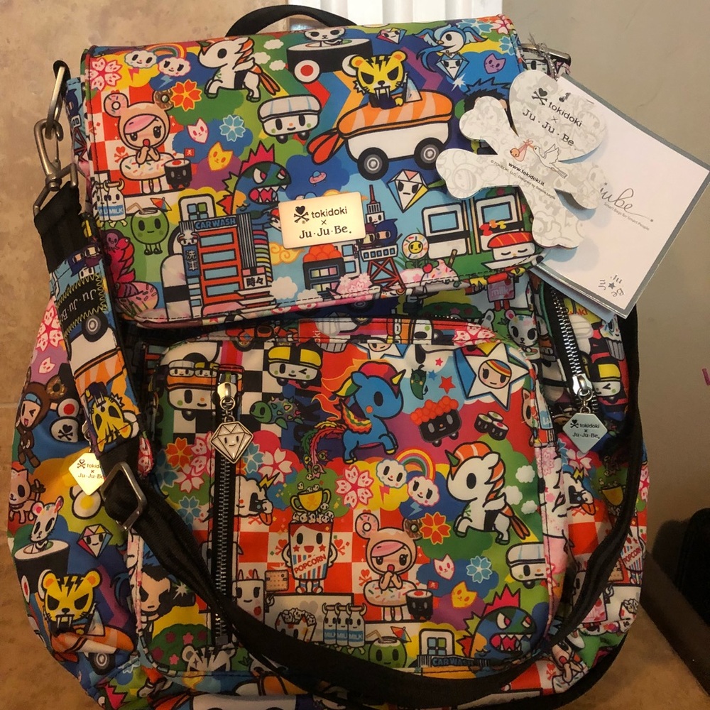 Ju-Ju-Be Multicolor Tokidoki Baby Bag